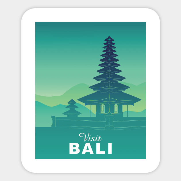 Visit Bali Sticker by Align